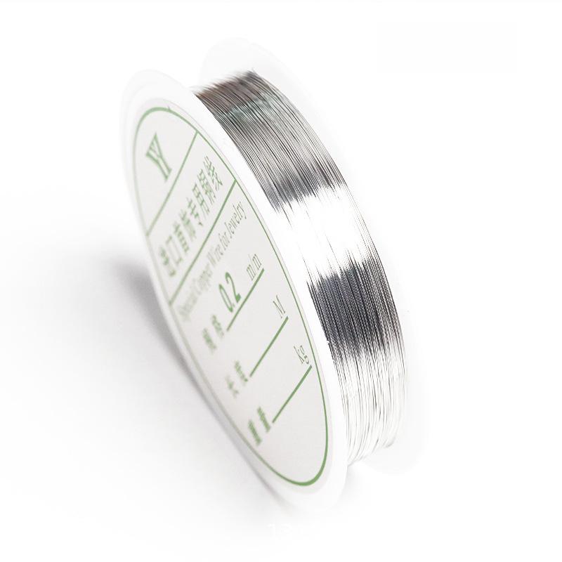 

Полужесткая медная проволока ручной работы для самостоятельного изготовления ювелирных украшений, шпилек и придания формы ногтям 0.25 mm copper