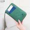 New RFID Anti-magnetic Passport Bag, Long Zipper Passport Holder, Travel Ticket, Multi-functional Storage ID Bag