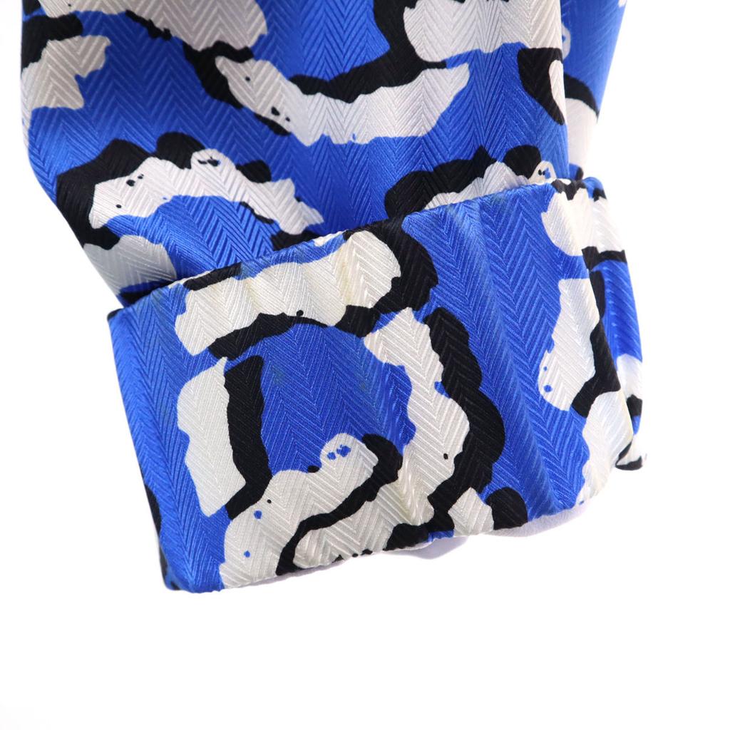 KENZO 100% silk Overall handle No color jacket 38 Bluish Women Used