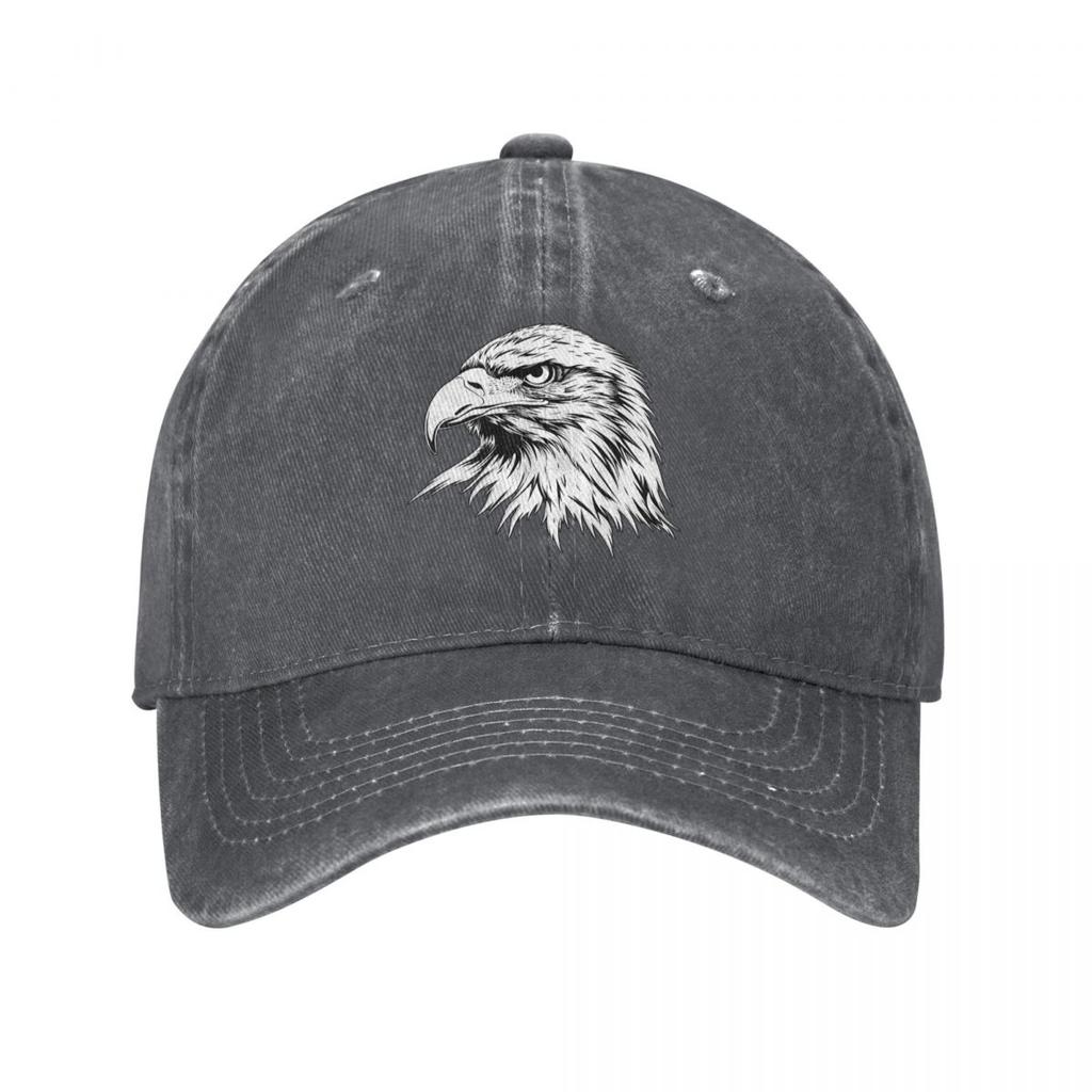 Bald Eagle Head Baseball Cap Bird Unisex Unisex Sunscreen Trucker Hat Summer Casual Outdoor Sports Baseball Caps