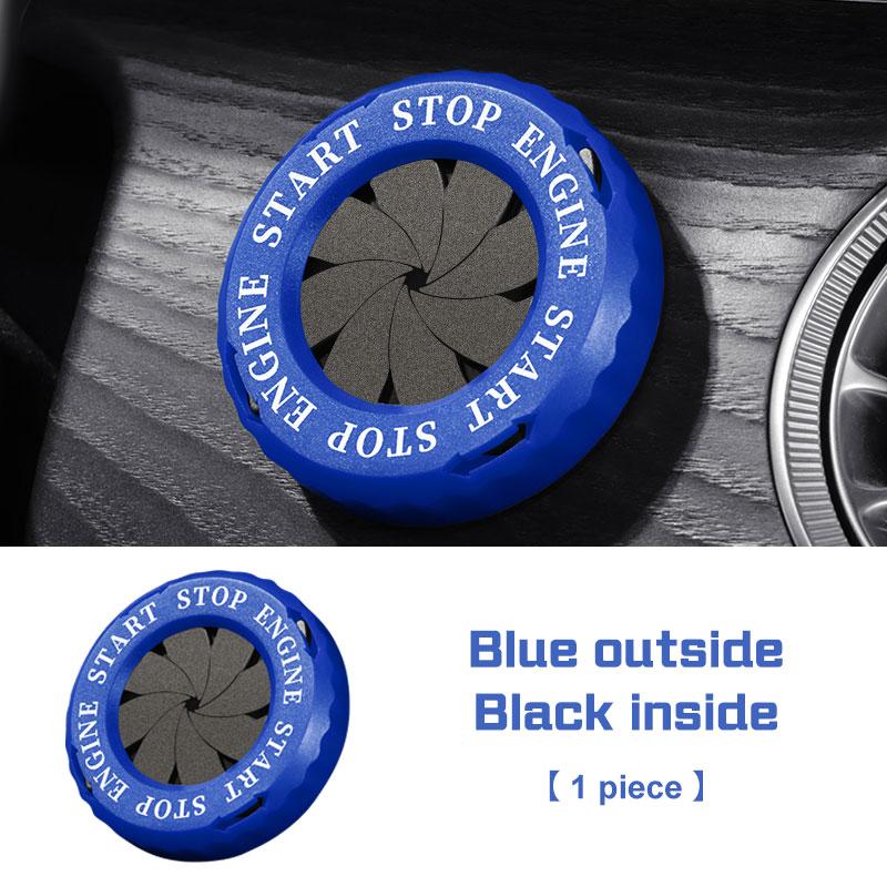 Car Onekey Start Stop Button Cover Car Interior Decor For BMW E38 E46 F15 F30 E90 E92 E87 G20 G30 1 3 5 7 Series X1 X3 X5 X7