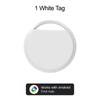 Smart Location Tag Android Bluetooth Locator GPS Tracker Work With Google Find Hub Anti-Lost Item Finder Keys Luggage Kids Bag