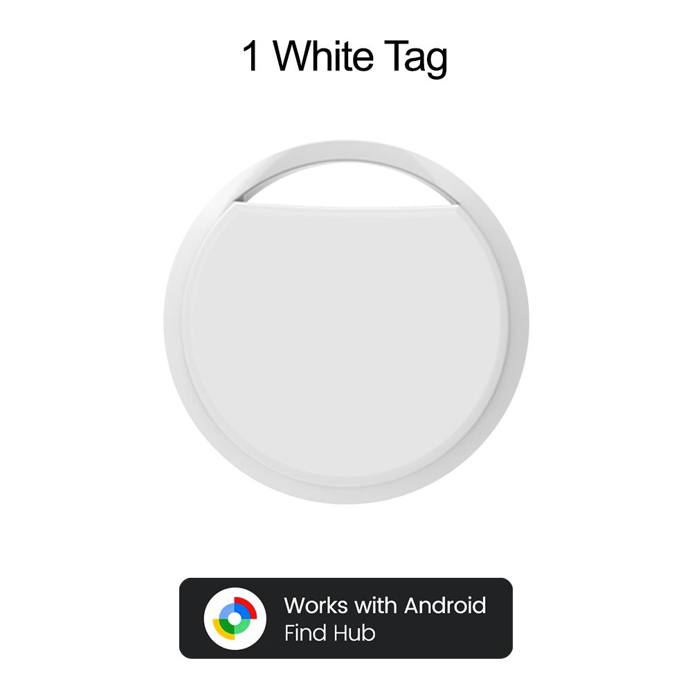 Smart Location Tag Android Bluetooth Locator GPS Tracker Work With Google Find Hub Anti-Lost Item Finder Keys Luggage Kids Bag