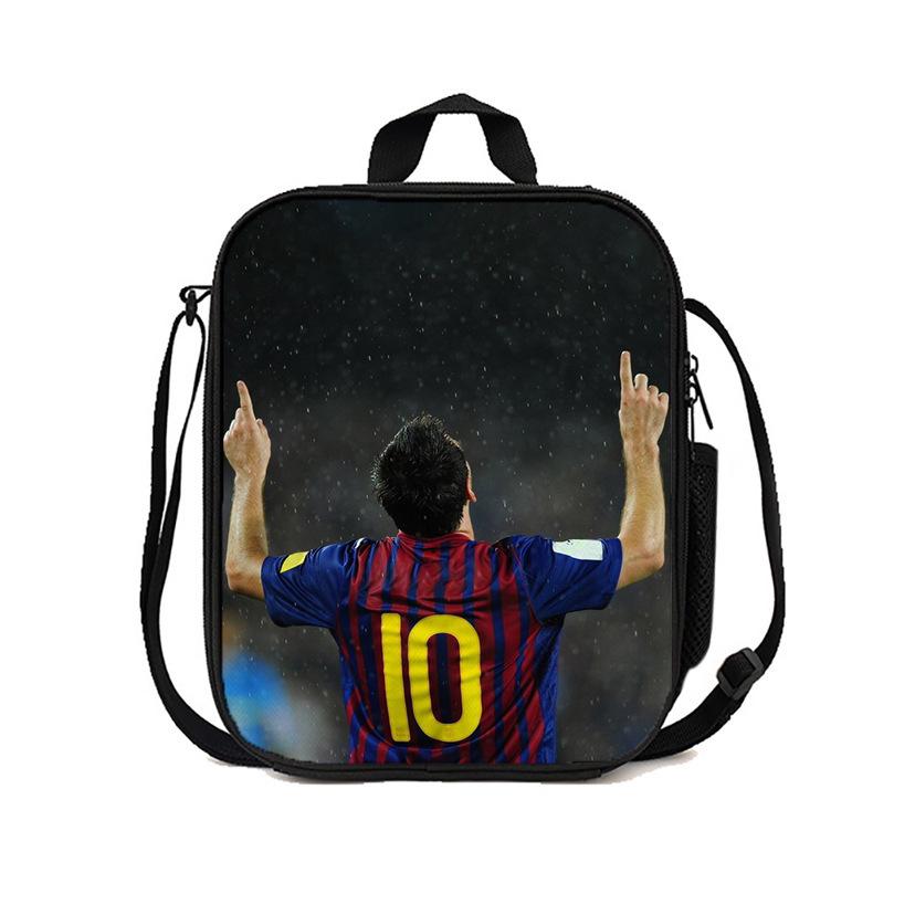 International Players Lunch Bag Meal Bag Elementary School Picnic Ice Bag Satchel Shoulder Bag