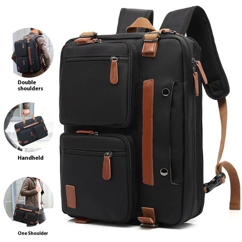 New Backpack 15.6/17.3Inch Laptop Backpack Portable Fashion Travel Business Backpacks Nylon Waterproof Student Backpack