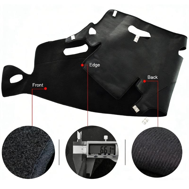 Perfectly Tailored Dashboard Protector Not Slip Dashboard Pad Vehicle Dashboard Cover Suitable for 1998-2001 1500 2500 3500