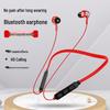 Wireless Dual-Ear Bluetooth Earphones with Ear-Hook Neckband for Apple & Huawei - Ideal for Running & Sports