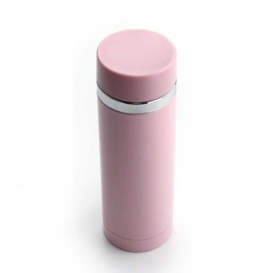 Pearl Metal Water Bottle 300ml Direct Drinking Stainless Steel Mug Pure Pink Premium My Cafe Slim Direct H-6930