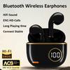 Fone de Ouvido Bluetooth Headphone Sem Fio P9Pro-TWS Chamada HD Estéreo HiFi Headset Fones de Ouvido com Cancelamento de Ruído ENC Para Air iPad