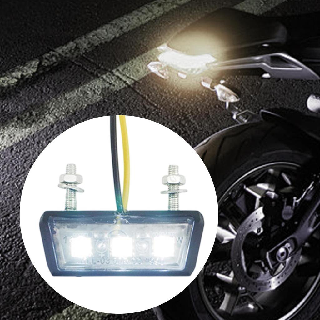 Motorcycle Tail Light Motorcycle Turn Signals Brake Light Vibration-Resistant Motorbike Accessories High-Intensity Rear Lamp For