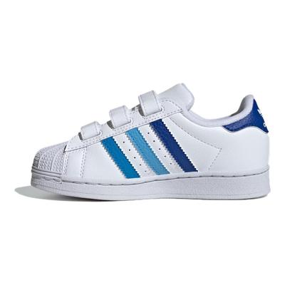 Superstar CF C Bílá Královská Modrá Burst Dětské Tenisky Cloud-White Semi-Blue-Burst IF3577