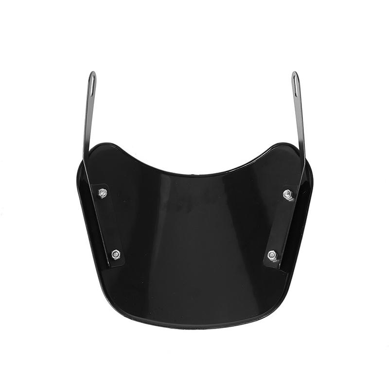 Motorcycle Headlight Windshield Wind Deflector Windscreen Universal For The Most Models