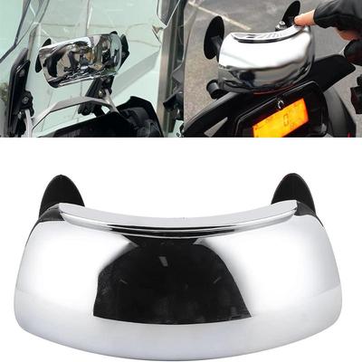 Espejo de Motocicleta de Ángulo Amplio de 180° Sin Punto Ciego Espejo Retrovisor de Parabrisas de Motocicleta Espejo Convexo Parabólico HD Transparente Herramientas de Pieza de Motocicleta