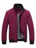 Men's Plus Size Casual Windbreaker Jacket - Spring & Autumn Coat