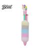 Office Supplies for Diary Decoration 6-in-1 Retractable Gel Pen Cute Unicorn Plush Doll Decor 6 in 1 Color Pens 0.5mm Multicolor Ballpoint