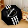 Football Team Umbrella with Automatic Open/Close & Self-8-Rib Heavy-Duty Umbrella, Compact Travel Umbrella Suitable for Outdoor