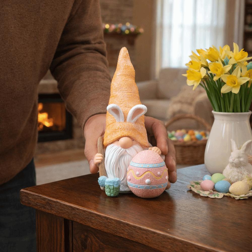 Easter Decor Easter Egg Rabbit Figurine Easter Party Home Garden Decor  Party Decoration