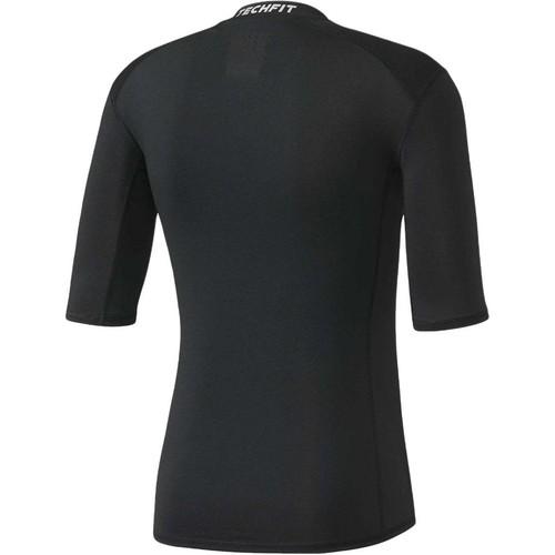 adidas Solid Color Brand Logo Print Round Neck Short Sleeve T-Shirt