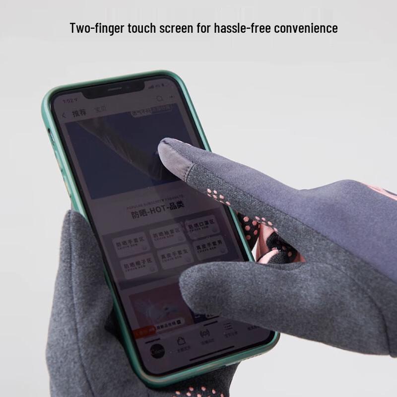 Nanjiren Winter Warm Ski & Cycling Touchscreen Gloves