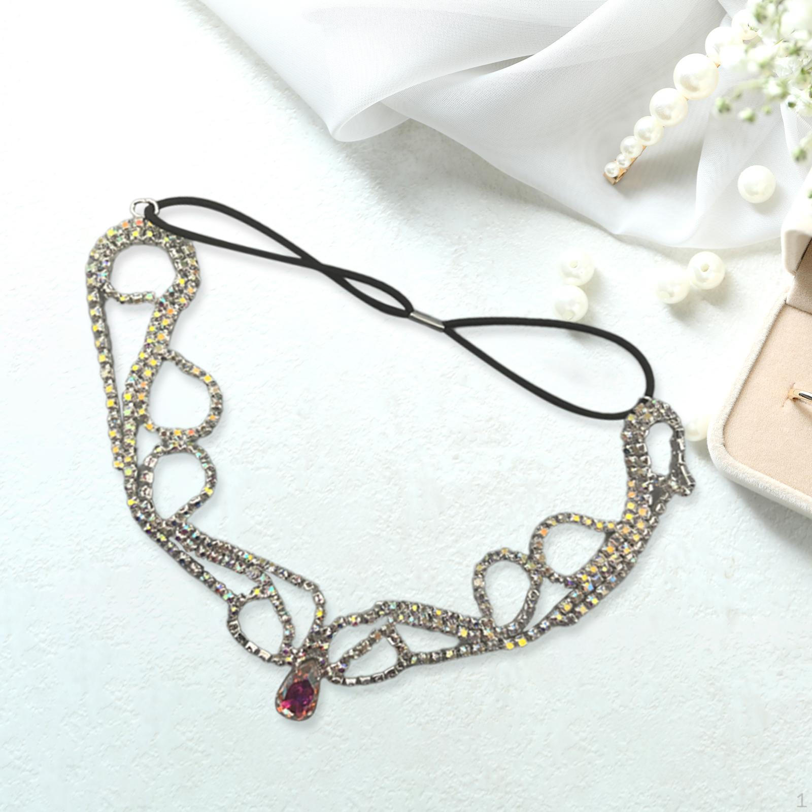 

Цепочка на лоб со стразами, декор в богемном стиле, для танцевального фестиваля Хэллоуина серебряный