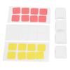 4PCS Double Layer Keycaps with Transparent Cover   Removable Stickers ABS Mechanical Keyboard Replacement Keycaps