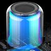 Portable Wireless Bluetooth-compatible Speaker Mini Player Colorful LED Light