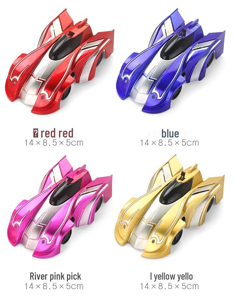 Infrared Light Remote Control Wall-Climbing Stunt Car - 2.4G Drifting Toy for Kids