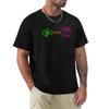 Big Fish Little Fish Cardboard Box Neon Design TShirt Relaxed Casual Short Sleeve Tee
