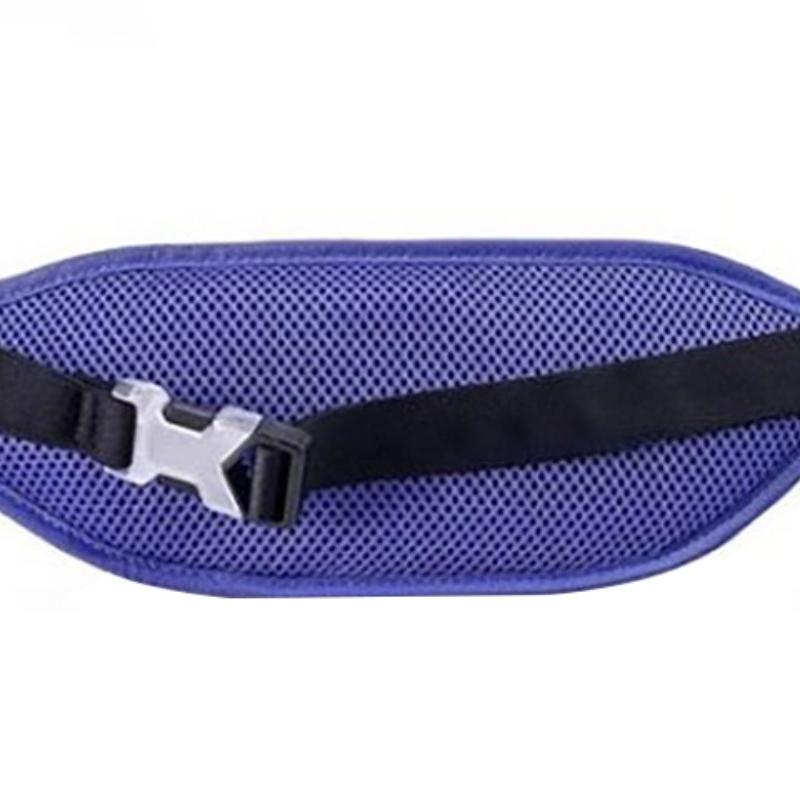 Nike Nylon Fabric Fanny Pack Regular Unisex Blue Casual AC4435-494