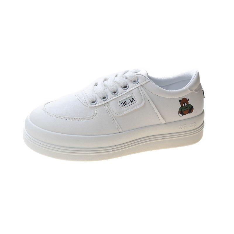 Spring and Autumn New College Style Street Shooting Big Head Shoes Little White Shoes Tide