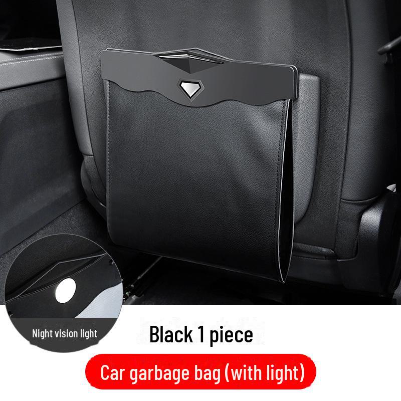 Hanging Foldable Car Trash Bag - Multifunctional Interior Accessory