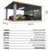 1:18 Scale 3D Parking Garage Display & Toy Car Storage Box