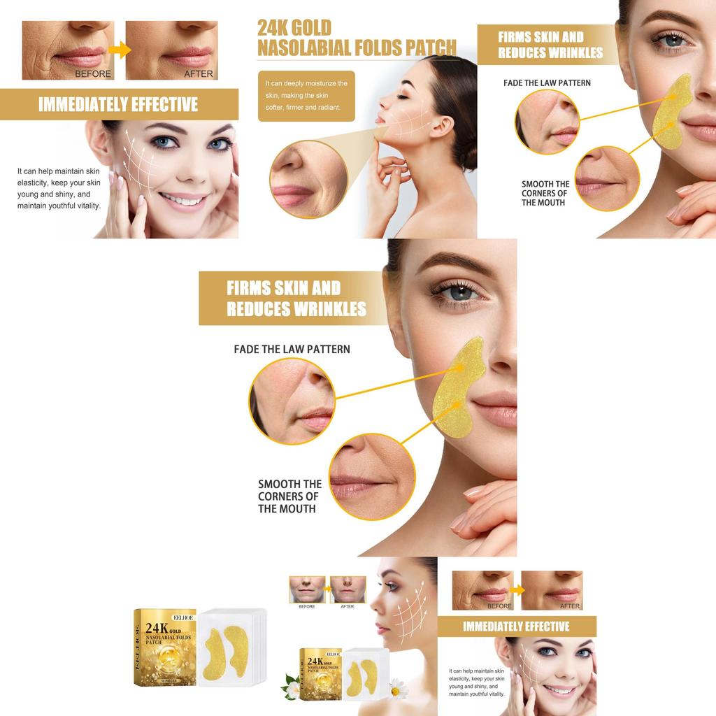 Eelhoe 24k Gold Anti-aging Patch For Fine Lines Nourishing Firming And Silky Smooth Skin