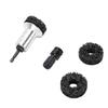 Radnaben-Aufbereitungs-Kit Wasserdichtes Radbolzen- und Radnaben-Reiniger-Kit mit Doppelkopfabapter für Bohrmaschine 1 Zoll Angetriebener Schraubenschlüssel