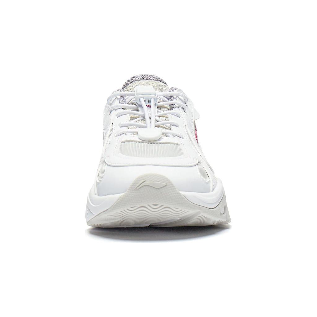 Li Ning Cloud River V2 Cushioning Rebound Low-Top Casual Shoes Kids sneaker Gray White YKCT144-4