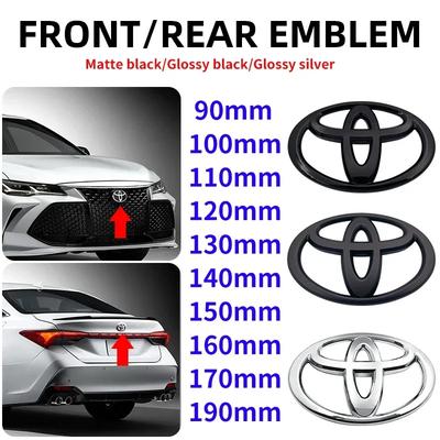 Predná kapota zadný kufor nárazník znak logo nálepka pre toyota RAV4 proado Camry yaris AVALON CHR Vios REIZ