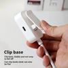 Folding Mini Clip‑on Rechargeable LED Book Lamp, 3 Modes Eye‑Protection Dimmable Light for Bedroom Desk Reading Study Indoor Daily Use Supplies