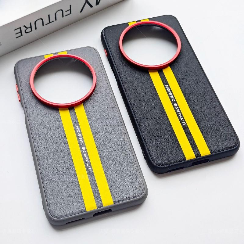 For Huawei Mate80 Pro Max Case Hard Business Luxury Leather Anti Fall Metal Lens Protective Cover For Huawei Mate 80 Pro Shell