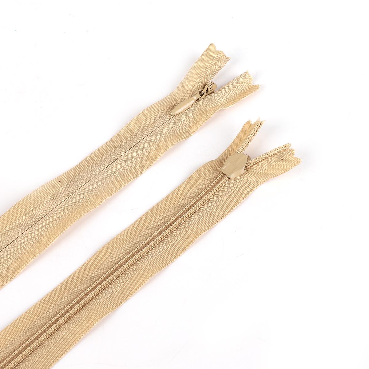 

10 шт. 28/35/40/50/55/60 см длинные невидимые молнии белый/серый/красный/розовый DIY нейлоновая спиральная молния для шитья одежды/сумок/домашнего текстиля слоновая кость