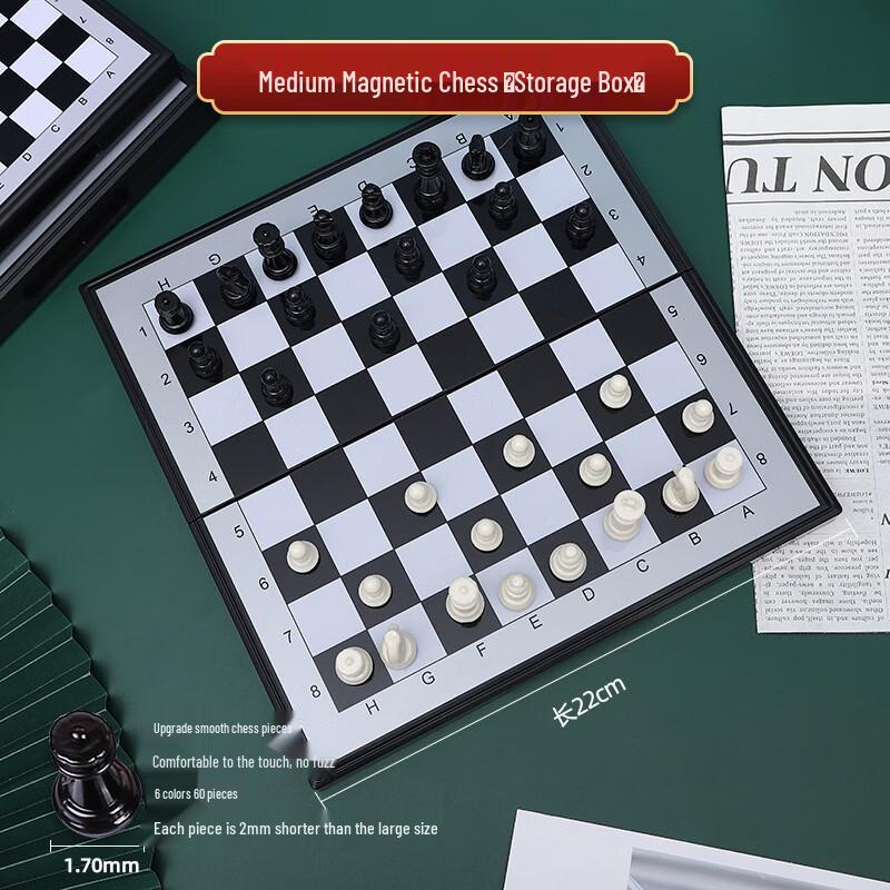 Mussels Student Plastic International Chess Set