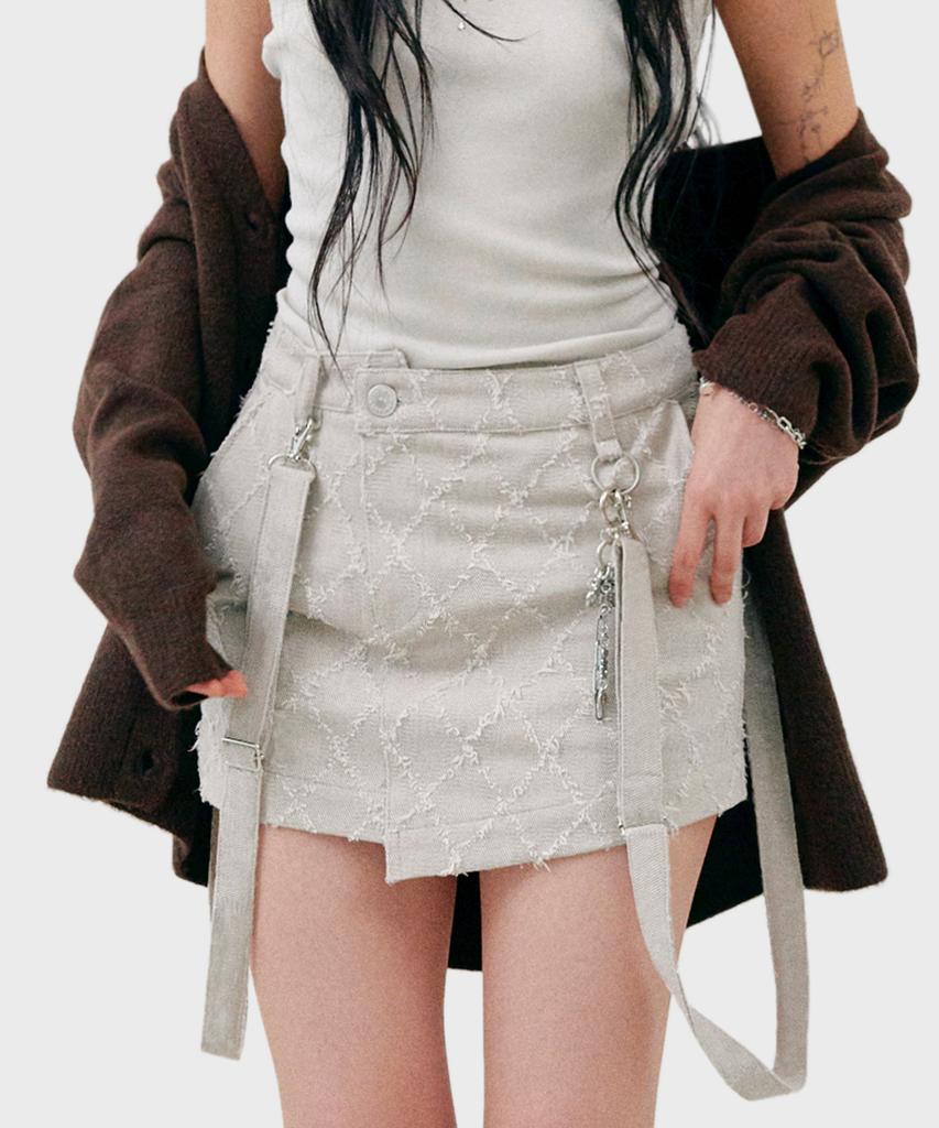 Nilring S06.00 Suspender Mini Skirt