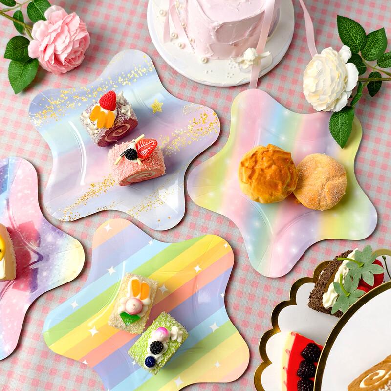 

Space Theme Star Disposable Plates