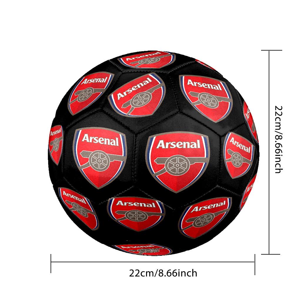 Arsenal Football Club Crest Size 5 Football Machine Sewn Indoor/Outdoor Universal Football Ideal for Soccer Enthusiasts
