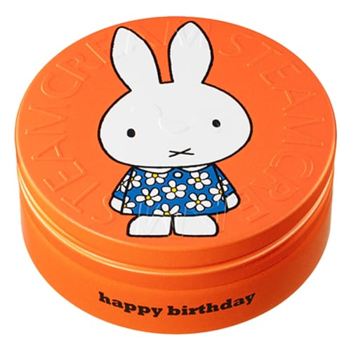 

Official Steam Cream MIFFY S BIRTHDAY 75g, Made in Japan. Moisturizing for the whole body, face, body, and hands. Made with oatmeal, natural essential
