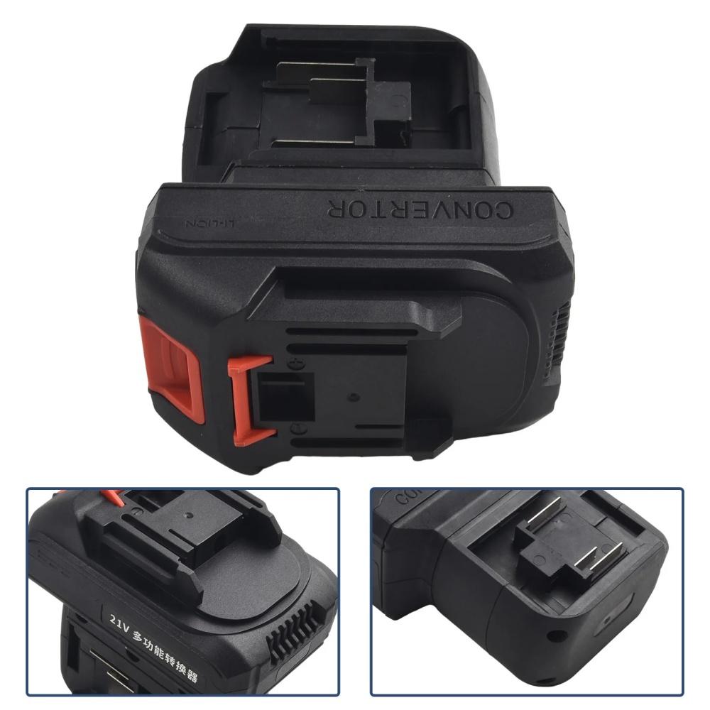 For Makita Lithium Batteries Battery Adapter Converter 2 in 1 Battery Converter for Makita Impact Drill Wrench Screwdrivers