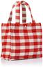 Milkfed GINGHAM MINI TOTE BAG 103202053006 Red Women's