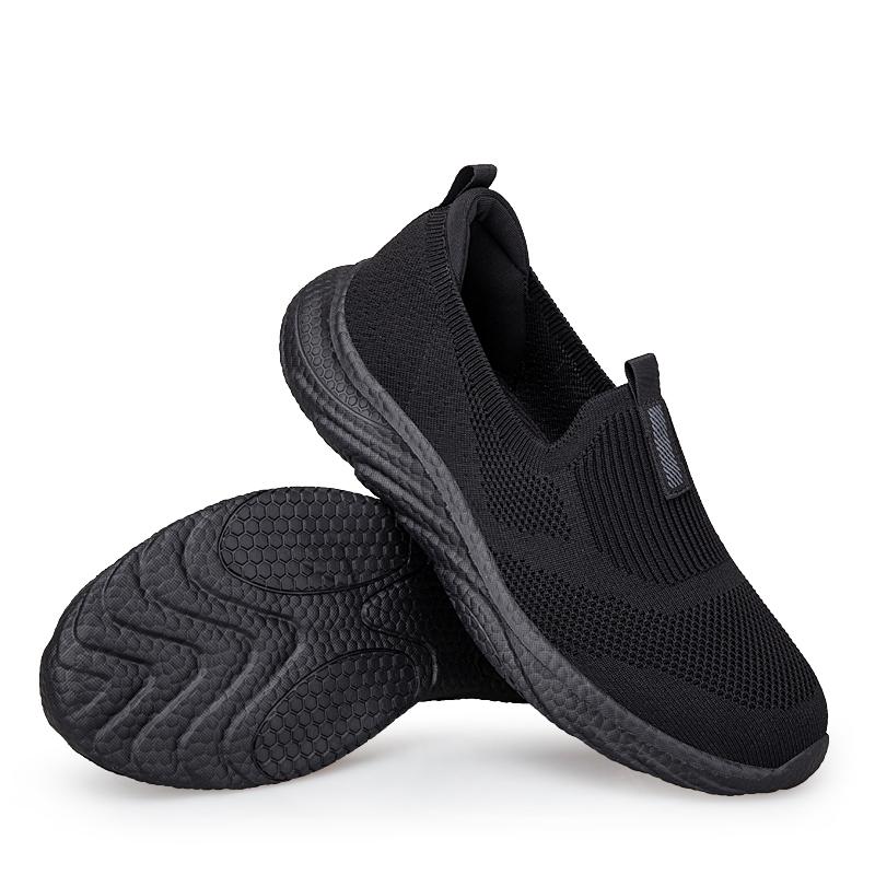 Fashion Shoes for Women In Spring/summer New Middle-aged and Elderly Mothers, Lightweight Cuffed Casual Couple Shoes Breathable Pink