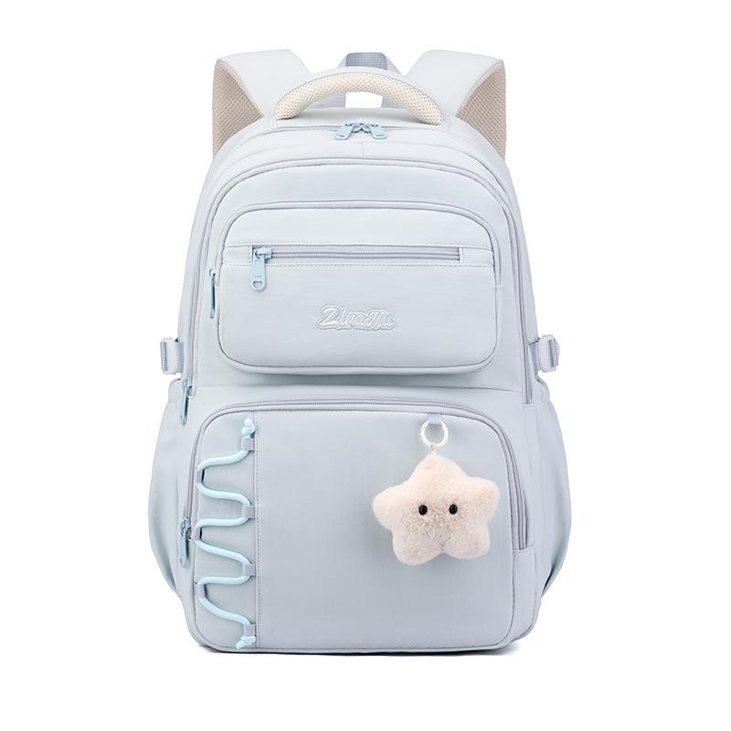 2026 New student Backpack For High School And Primary School Student Versatile Backpack Schoolbag with doll waterproof bookbags