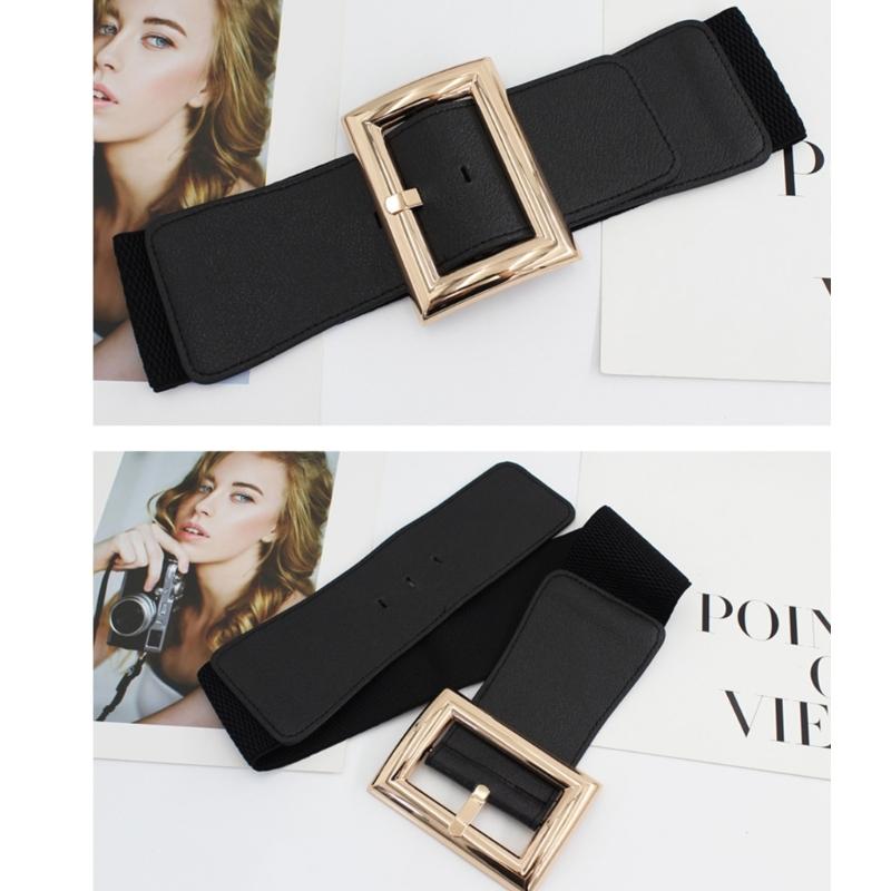 Stretchy Waist Belt Solid Color Woven Stretchy Belt for Wrap Dress Halter Dress Night Club Sexy Belt for Party Dancing