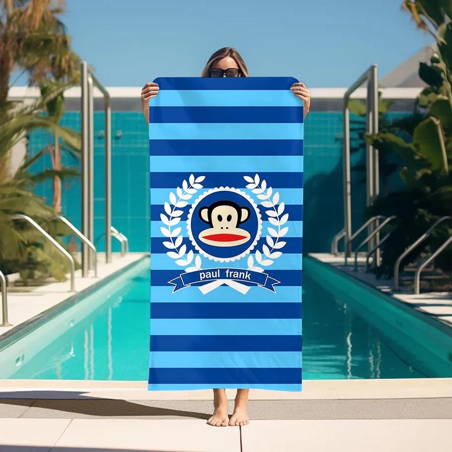 Bathroom Towels P-Paul Frank Spa Large Bath Towels Personal Care Sports Towel Turban for Hair Drying Bathroom Set Accessories